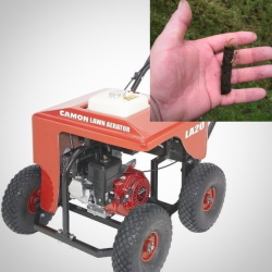 Lawn Hollow Tine Aeration